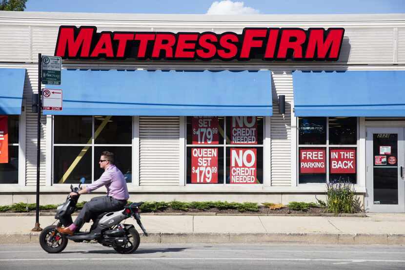 A Mattress Firm at 2121 North Clybourn Ave. in Chicago.