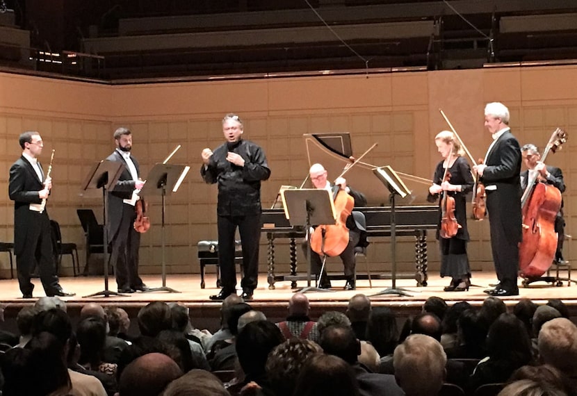 Guest conductor and harpsichordist Richard Egarr introduces a performance of Bach's Fifth...