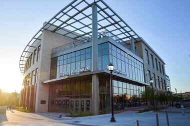 George W. Hawkes Downtown Library in Arlington