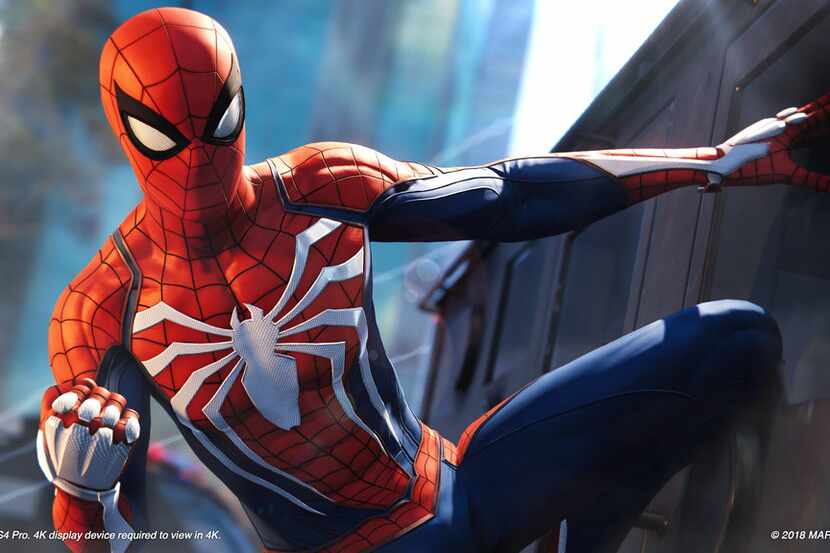 A screenshot from "Marvel's Spider-Man" on the PlayStation 4.