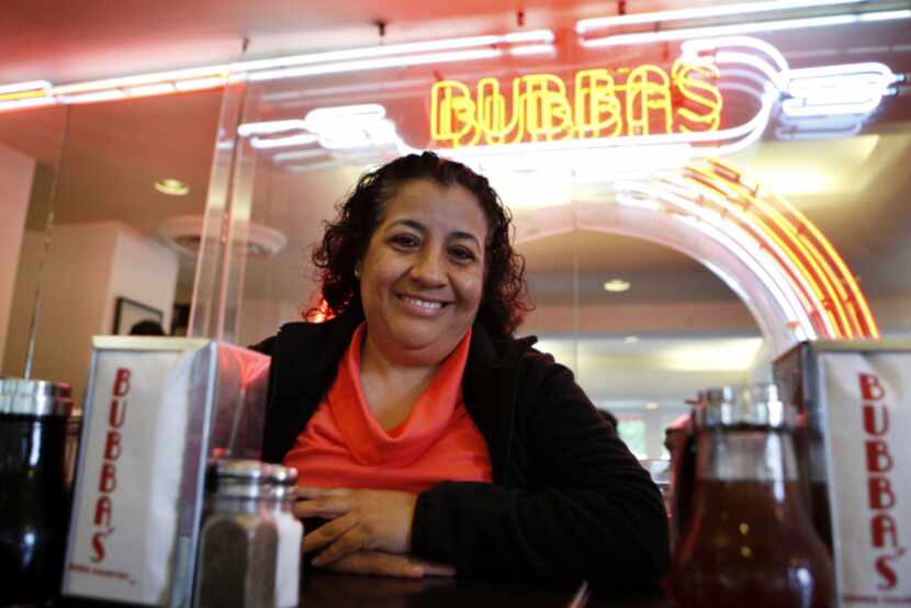 Bubba's Cooks Country employee Marcela Vargas