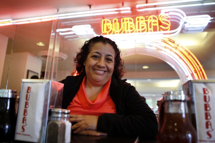 Bubba's Cooks Country employee Marcela Vargas