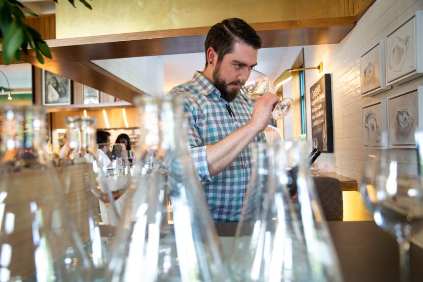 Cameron Cronin oversaw wine service and front of the house at Homewood