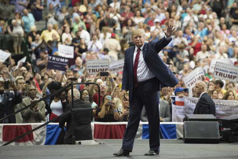 Ticket prices for the Sept. 27 Republican fundraiser featuring President Donald Trump range...