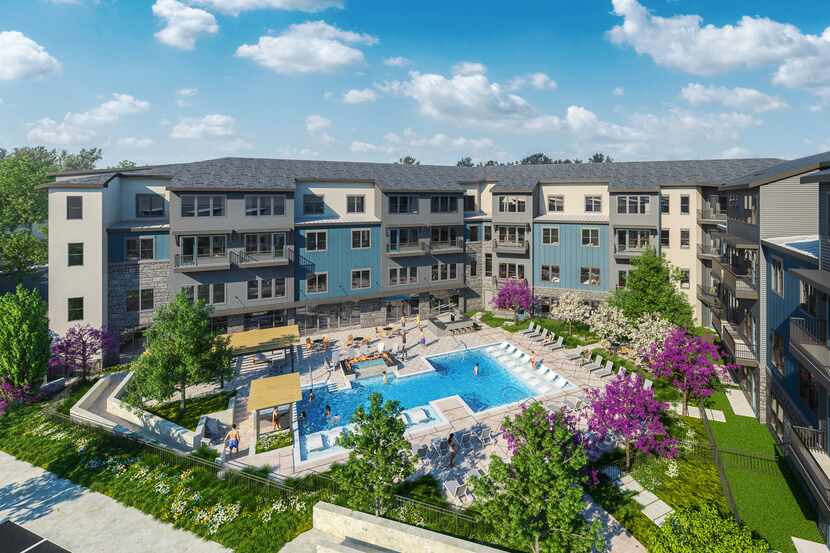 The Jefferson Texas Plaza apartments will have 282 units.