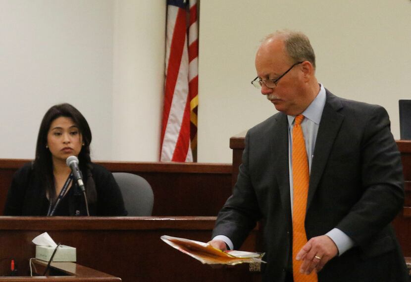 Defense attorney J. Warren St. John (right) promised to gain an acquittal for his client Ken...