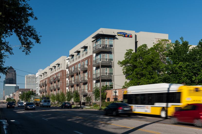 Trammell Crow Residential has built several projects along Ross Avenue.