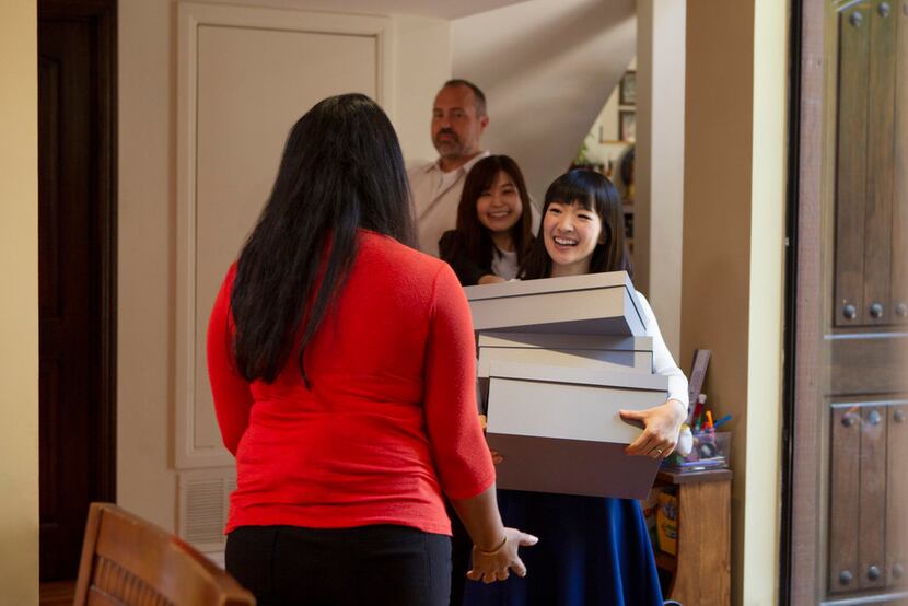The new series sees Marie Kondo's methods put to the test in different California homes. 