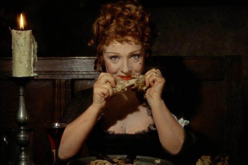 What's for dinner? Joyce Redman in "Tom Jones."