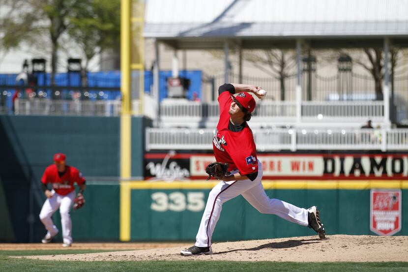 Luke Jackson, RHP, Double-A Frisco: With all the Rangers' struggles on the mound, don't be...