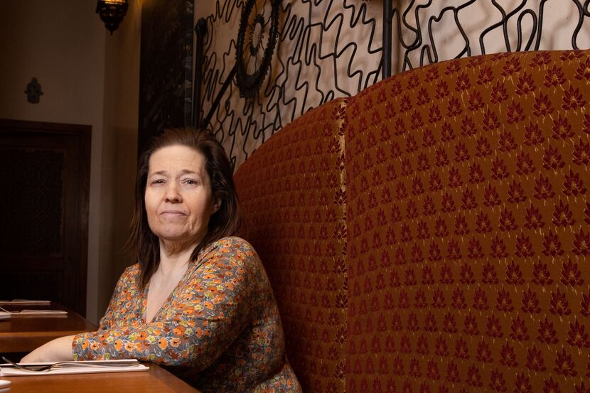 Owner Susan Benoikken poses for a portrait at Medina Oven & Bar, a Moroccan-Mediterranean...