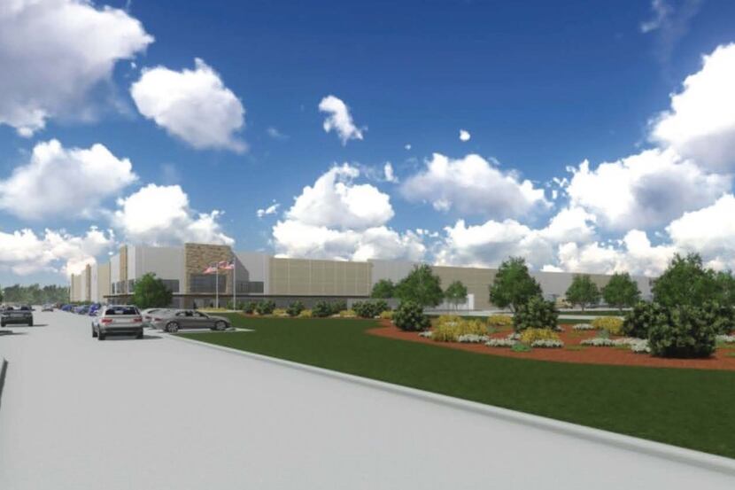 The DalPort Trade Center is planned for almost 1.9 million square feet of warehouses.