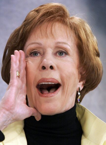 Carol Burnett is headed to Dallas. 