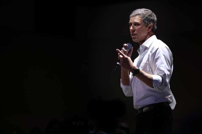 Democratic Governor Candidate Beto O'Rourke speaks Saturday, August 20, 2022 at Disciple...