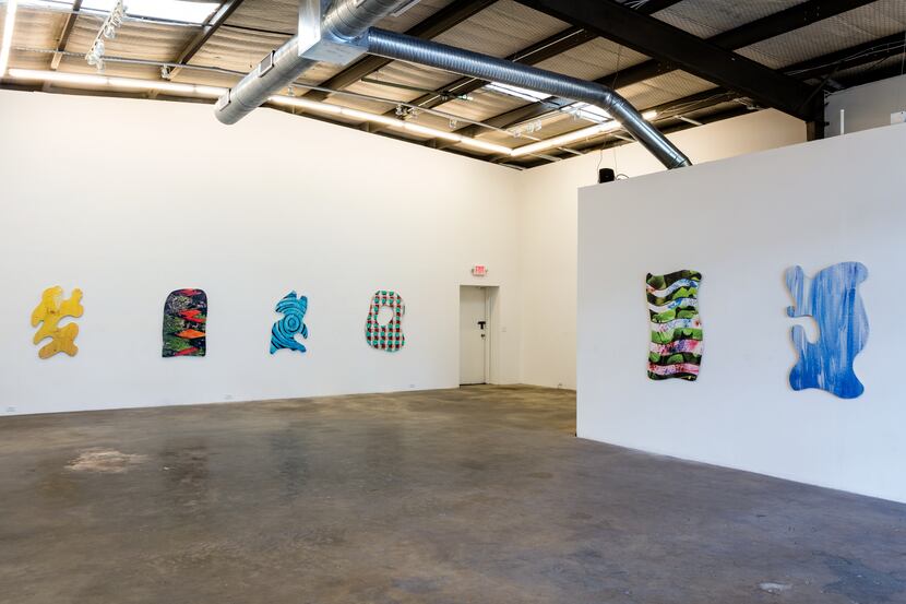 Kevin Todora "Gaslight" exhibit at Erin Cluley Gallery in Dallas, photographed by the artist 