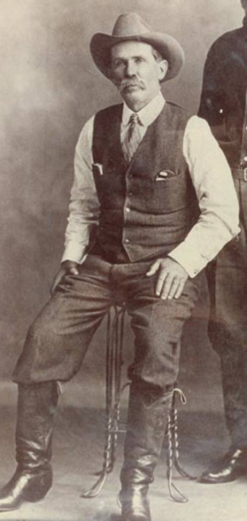 J. Frank Norfleet as a young man.