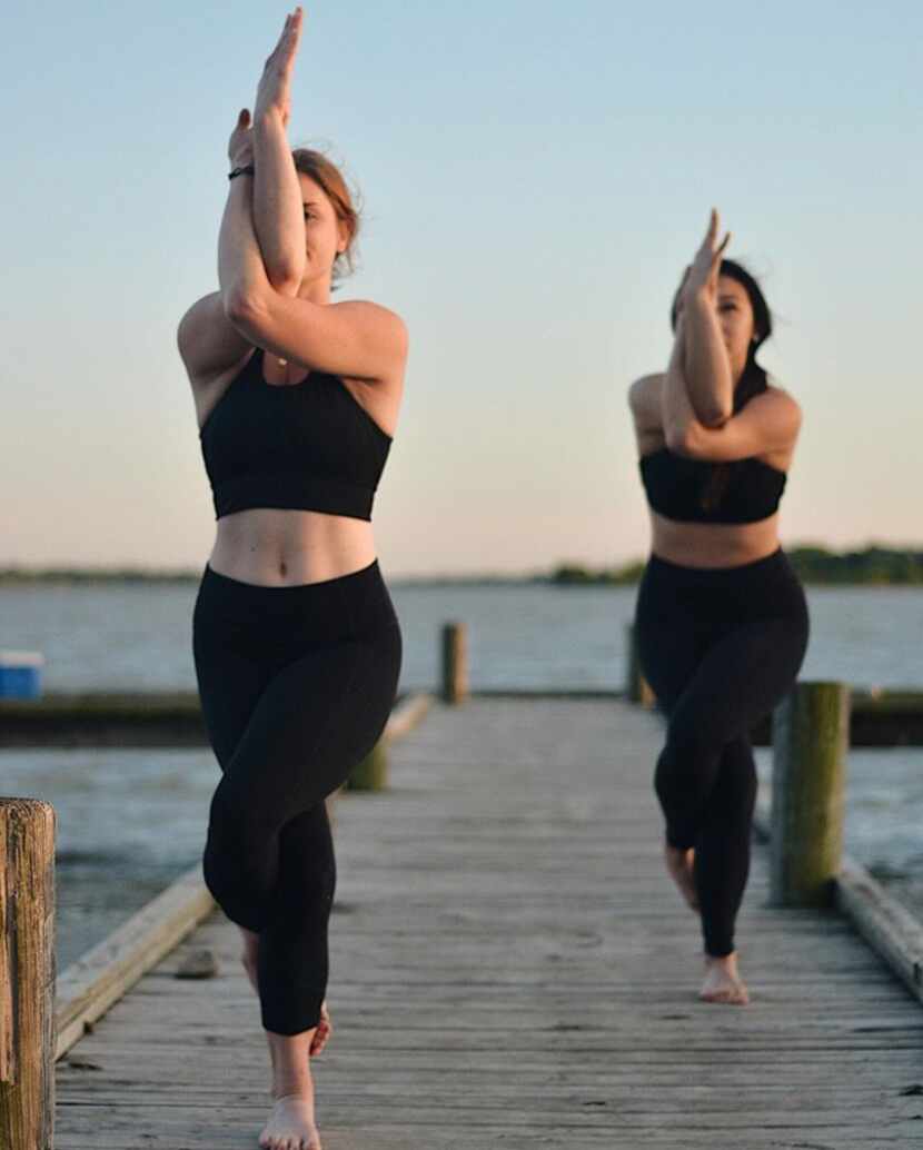 Yogis at White Rock Lake