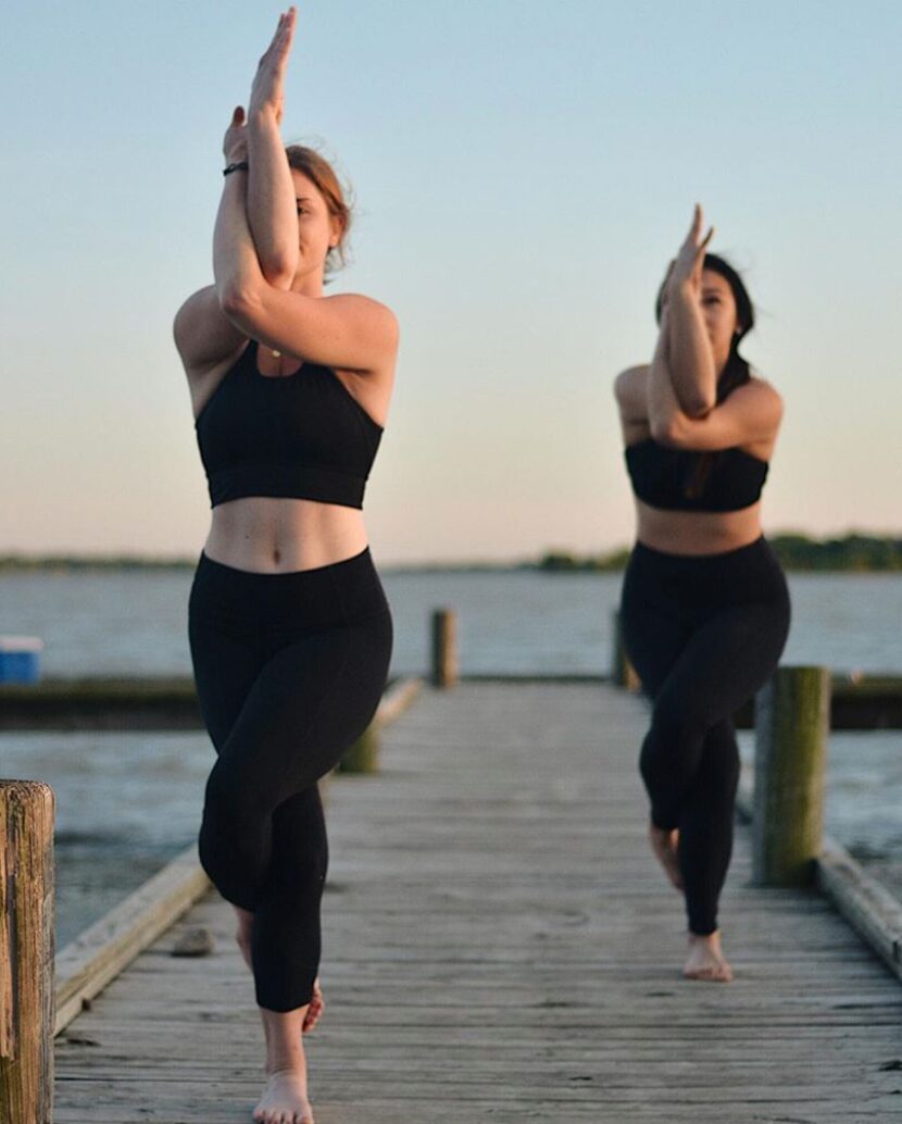 Yogis at White Rock Lake