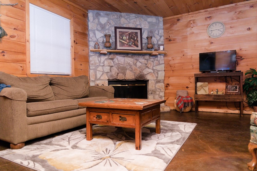 Rocky Point Cabins visitors are nestled near the Chickasaw National Recreation Area and Lake...