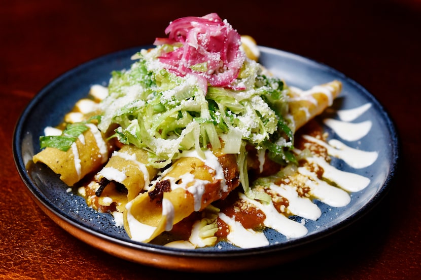 Smoked brisket flautas 