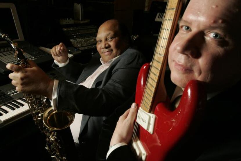 
Larry “T-Byrd” Gordon (left) and vocalist Art Greenhaw were nominated for a Grammy Award...