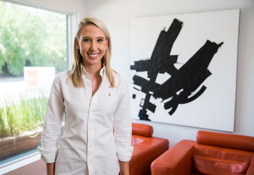 Realtor Jolie Barrios, shown in the office of Clay Stapp+Co, said millennial clients want to...