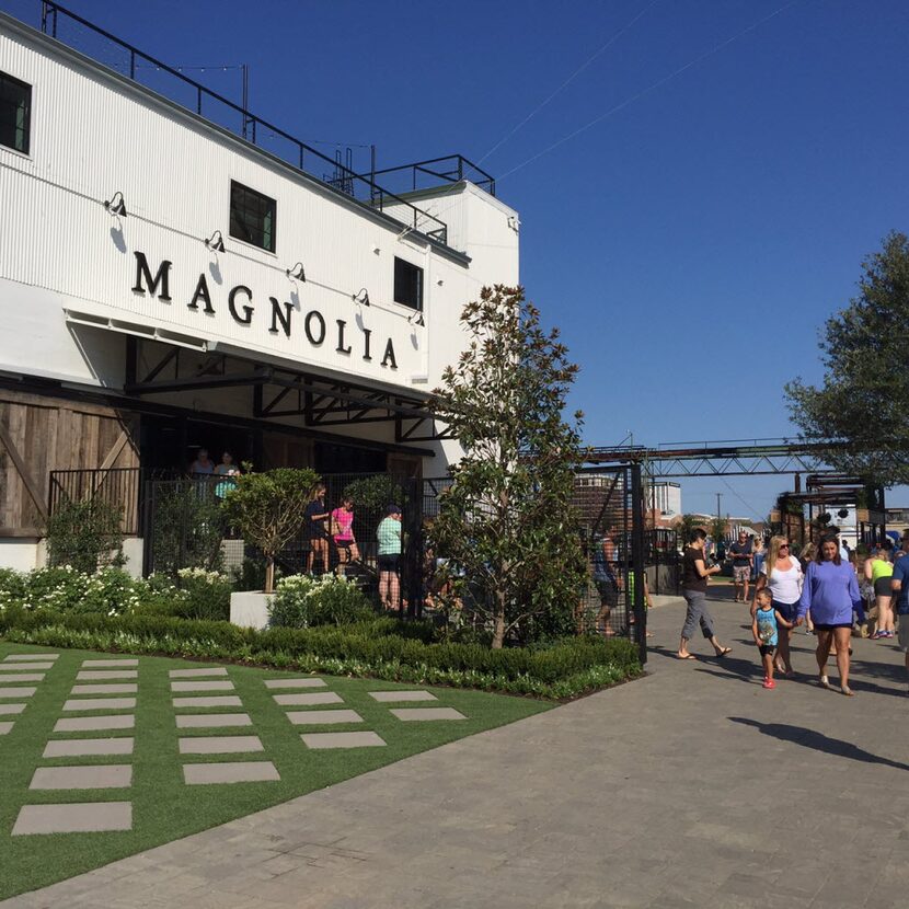 A new entrance and landscaping are part of the improvements made this summer at Magnolia...