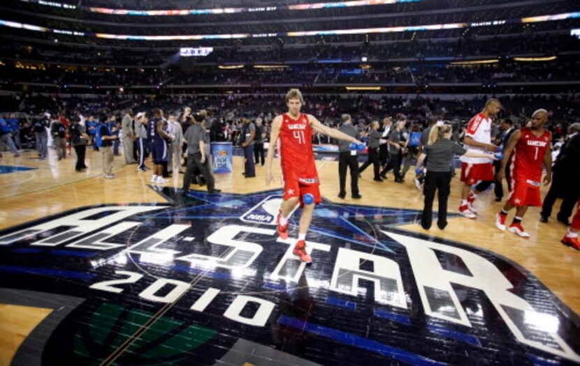 El All Star de la NBA se hizo en Arlington en 2010. Foto DMN