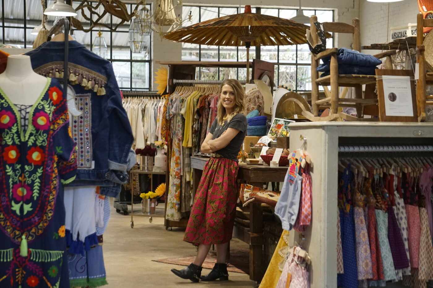 Brittany Cobb at her new store, Flea Style in Dallas on June 14, 2018. The hip new store in...