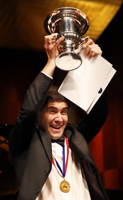  Vadym Kholodenko in 2013 after winning the Van Cliburn International Piano Competition at...