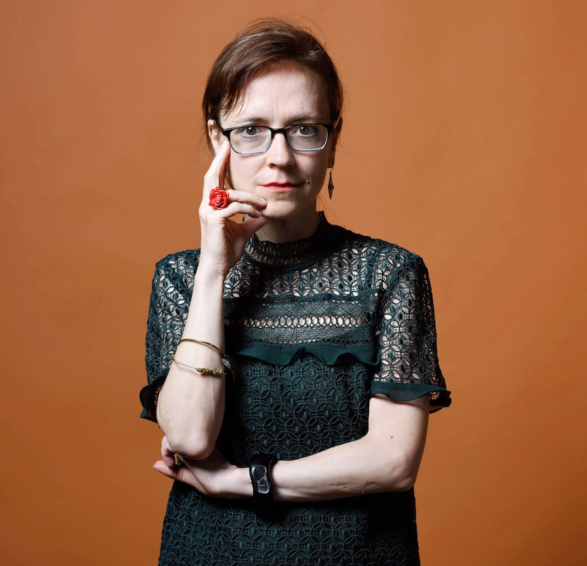 Megan Abbott, photographed at a literature festival in Vincennes, France, in September 2016.  