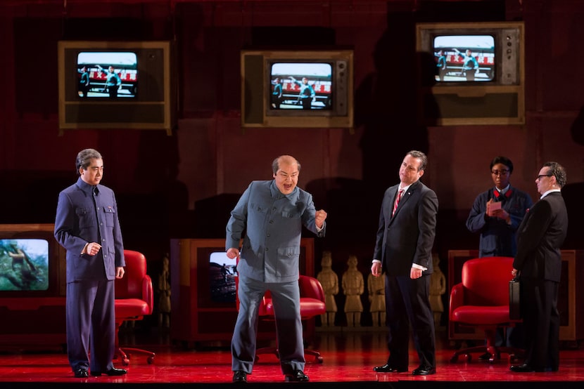  Chen-Ye Yuan as Zhou Enlai; Chad Shelton as Mao Zedong; Scott Hendricks as Richard Nixon;...