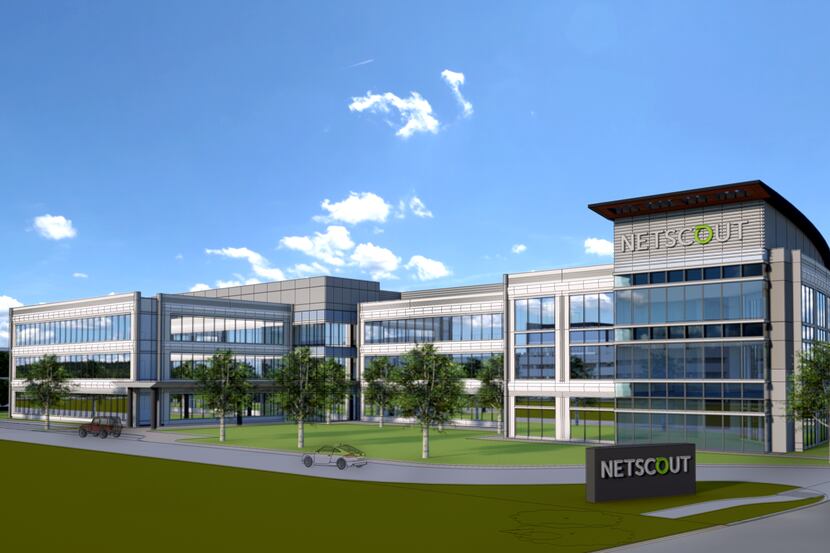 NetScout will move from Plano to a three-story office campus to be built in Allen.