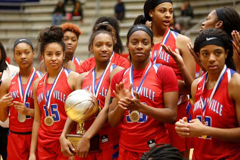 Duncanville Pantherettes soak in the moment as All tournament selections were announced...