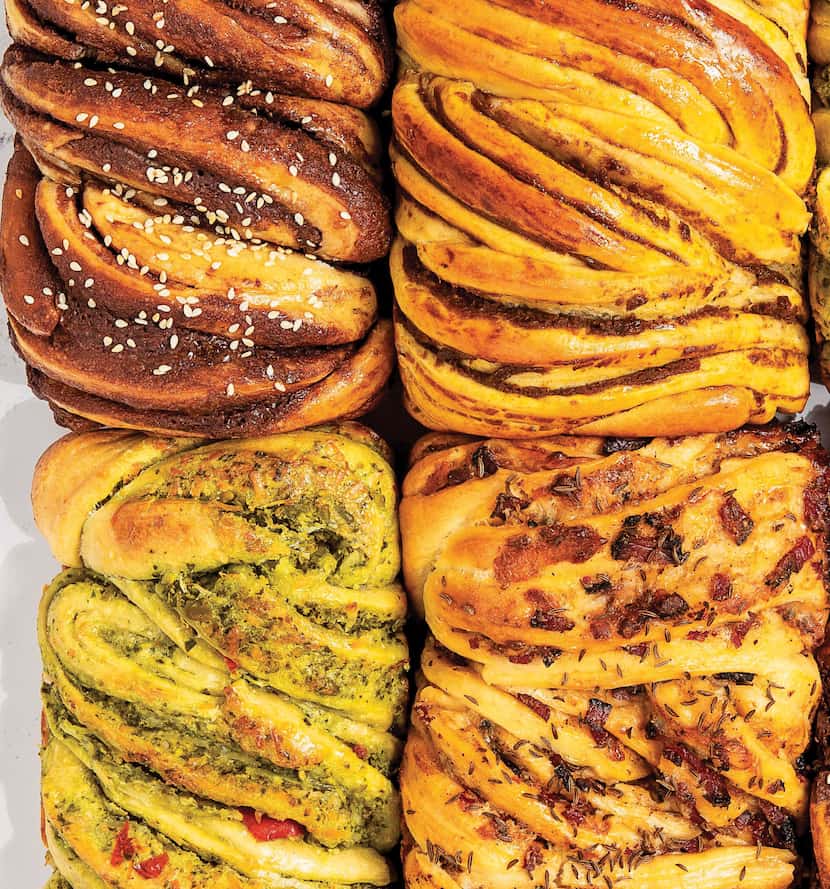 Babka four ways from Jew-Ish: a Cookbook by Jake Cohen