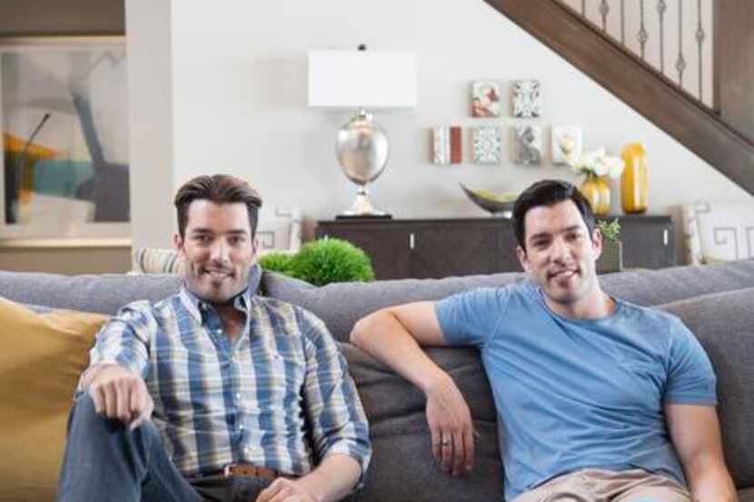 
HGTV’s Jonathan (left) and Drew Scott will be in Nacogdoches next month.
