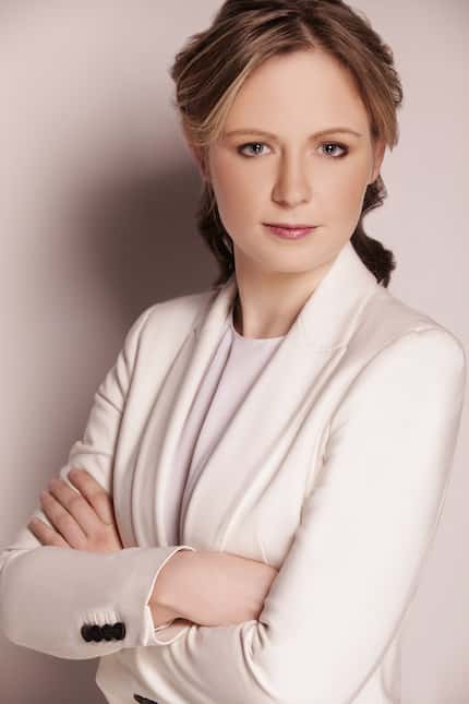 Gemma New, the Dallas Symphony's principal guest conductor.