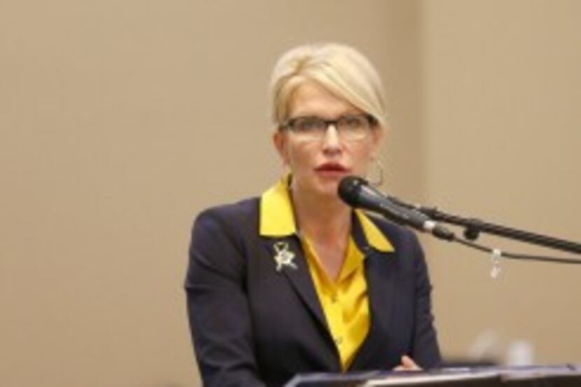  Dallas District Attorney Susan Hawk hosts her first town hall meeting in February at...