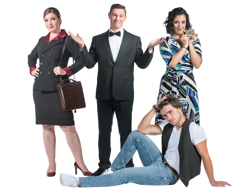 Shyama Nithiananda portrayed Ellen (top right) in a promotional photo for Uptown Players'...
