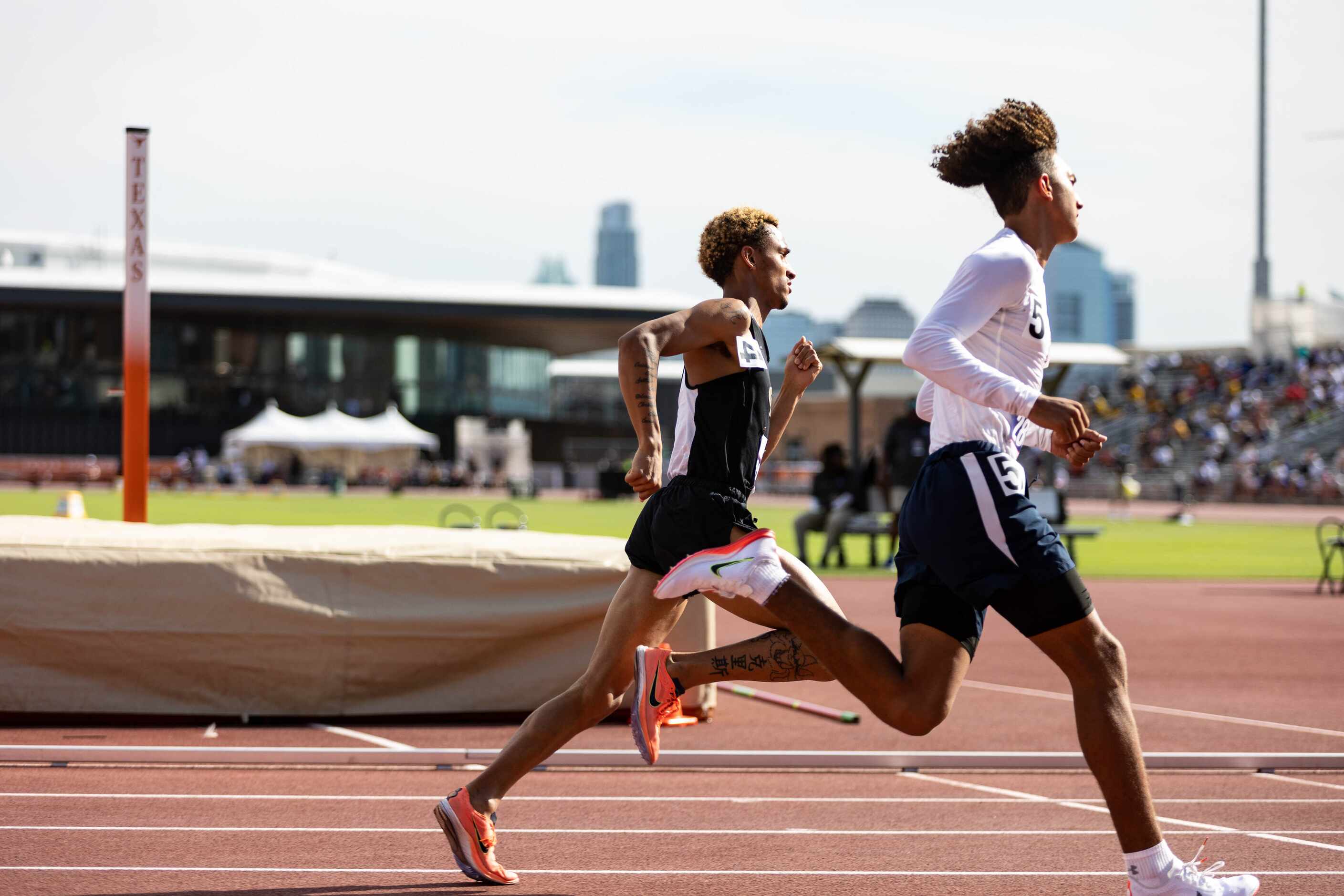 Chasetin Winston of Royse City competes in the boys’ 800m final at the UIL Track & Field...