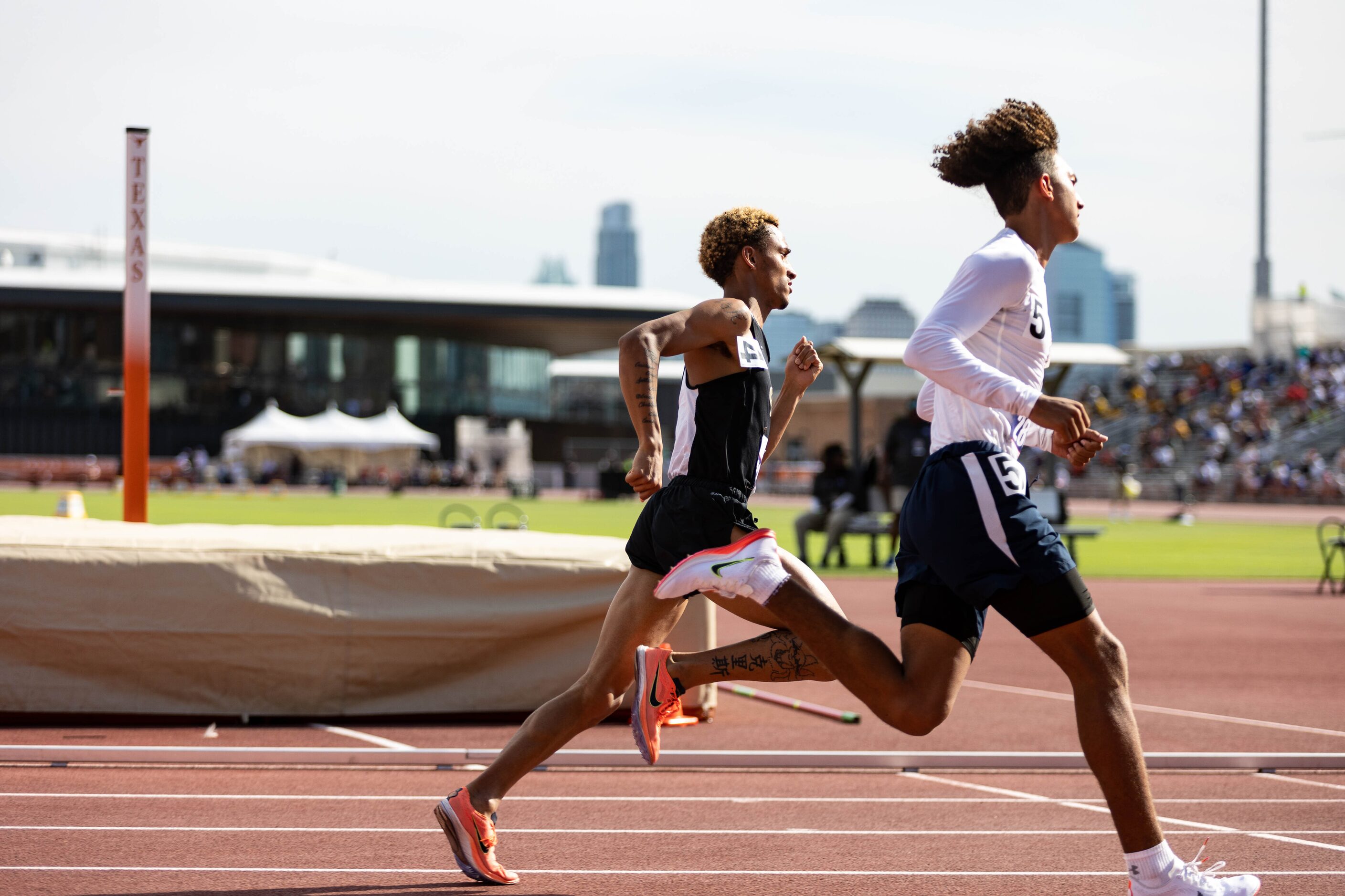 Chasetin Winston of Royse City competes in the boys’ 800m final at the UIL Track & Field...