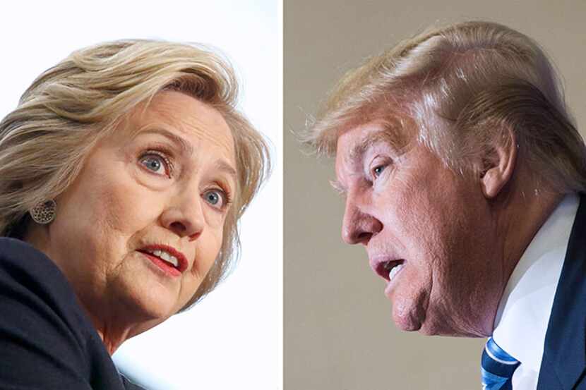  Hillary Clinton and Donald Trump look set for an ugly battle for the White House after a...