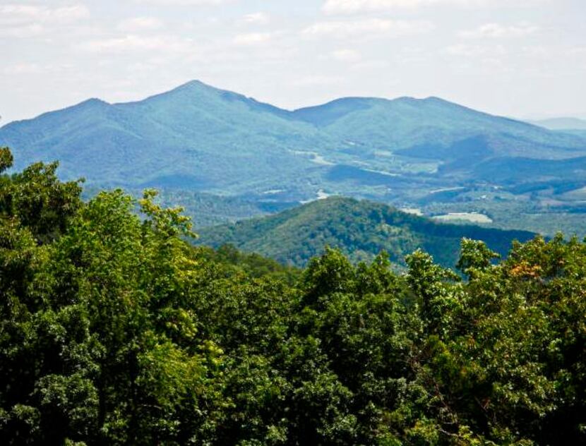 Panoramic view of Virginia's magnificent Blue Ridge.