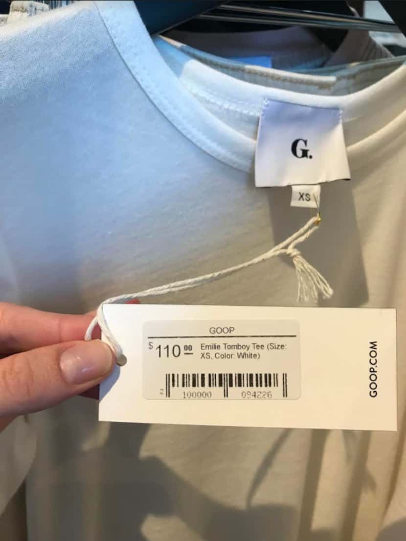 Kanye's shirt sold for $120.