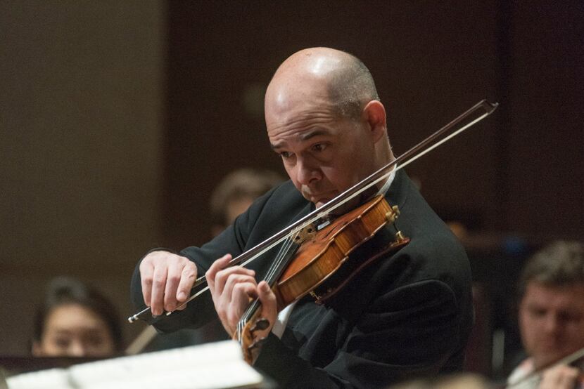 Violinist Alexander Kerr performs Sergei Prokofiev's "Concerto No. 1 in D major for Violin...