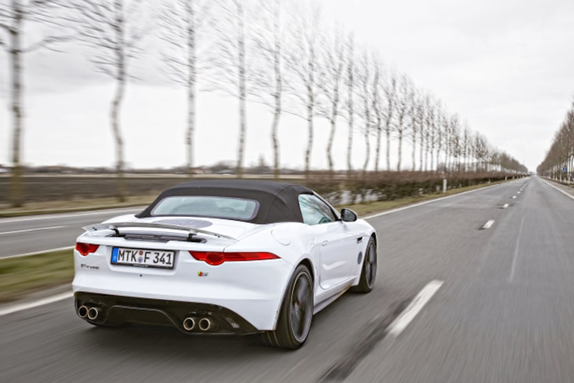 The newest Jaguar, the 2014 F-Type V-8 S, is Jag’s first true two-seat sports car in decades.