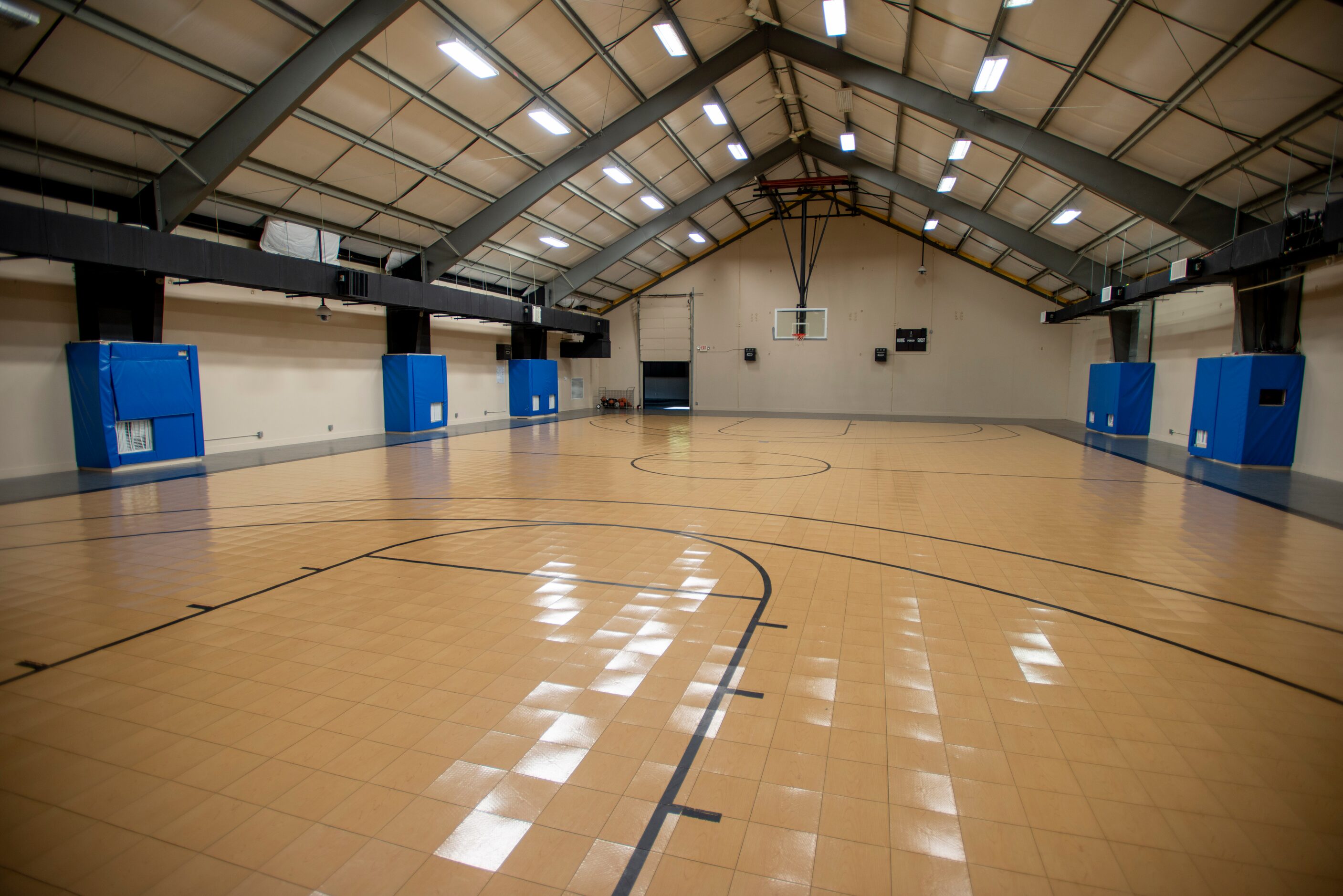 Interior of gymnasium at 5101 Kensington Ct., in Flower Mound, Texas on August 19, 2020....