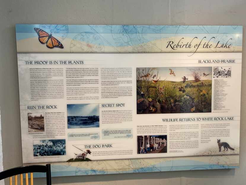 An exhibit at the White Rock Lake Museum on Thursday, July 7, 2022 in Dallas, Texas.