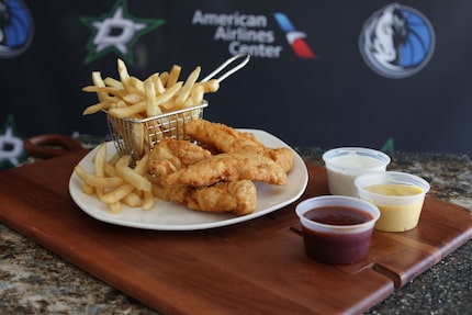 The American Airlines Center will offer a refreshed chicken tenders option from Spring...