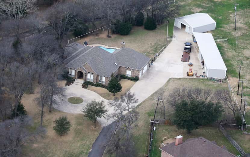 The 2,700-square-foot home of Grand Prairie ISD Superintendent Susan Simpson Hull sits on...